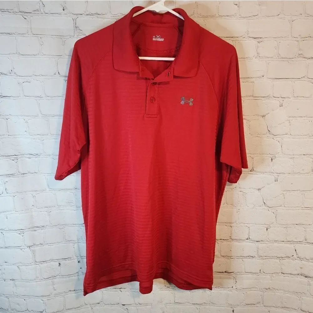 Men's Under Armour polo shirt, size Medium